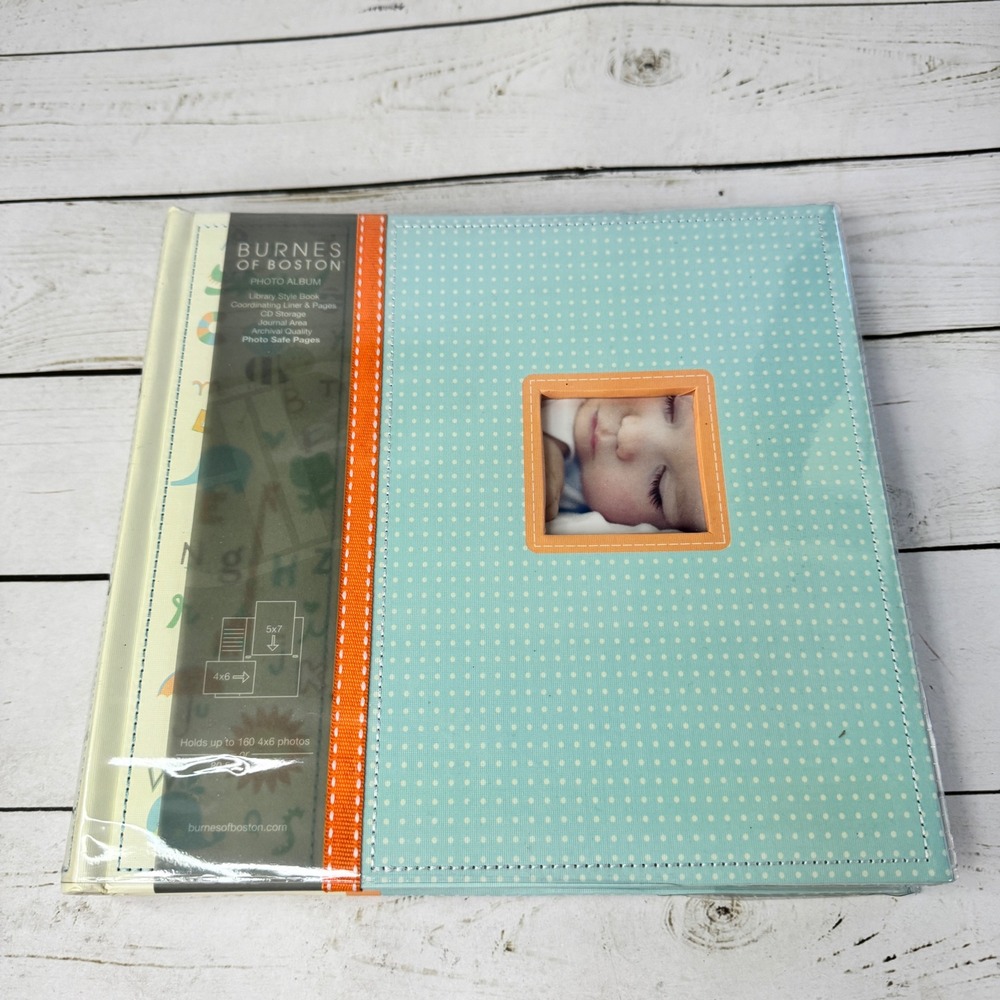 Burnes of Boston Little Ones Baby Memory Photo Album Hardcover 2013